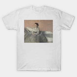 Portrait of Madame Rene de Gas by Edgar Degas T-Shirt